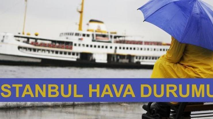 Meteorolojiden beş günlük İstanbul sıcaklık hava durumu verileri (sağanak yağmur geliyor)