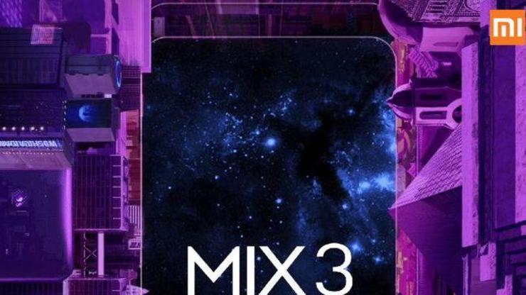 Xiaomi Mi Mix 3 FaceUnlock özelliğiyle geliyor