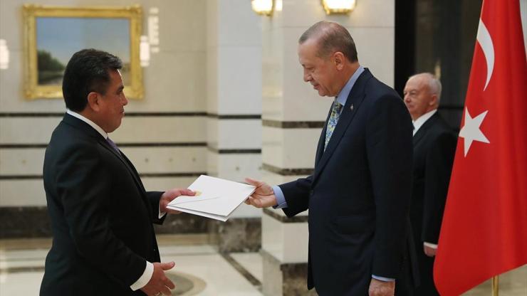 4 ülkenin büyükelçisinden Erdoğana güven mektubu