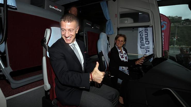 Trabzonspora yeni takım otobüsü