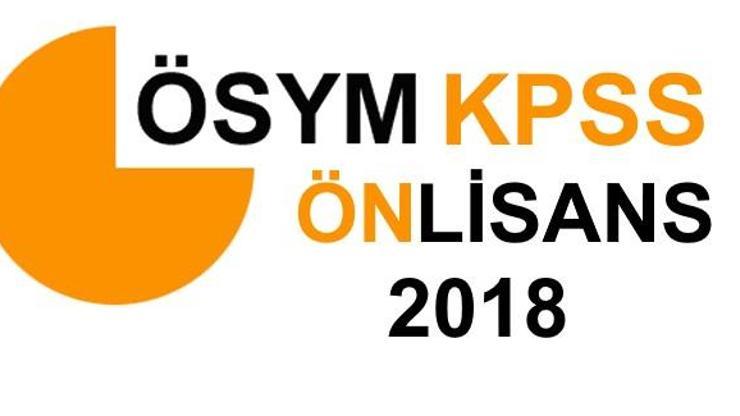 2018 KPSS önlisans sonuçları bu hafta açıklanıyor | 2018 ÖSYM sınav takvimi