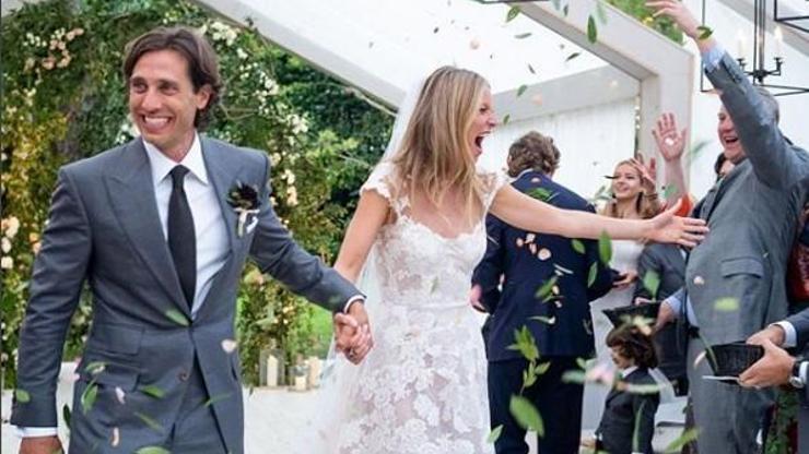 Gwyneth Paltrowdan gecikmeli düğün paylaşımı