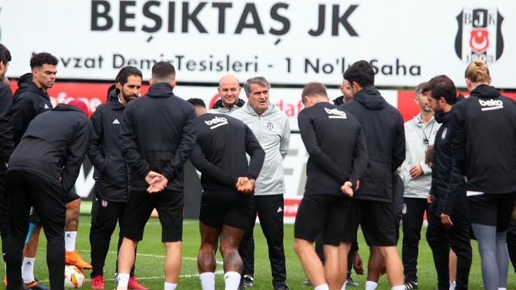 Beşiktaş Genk hazırlıklarına devam etti