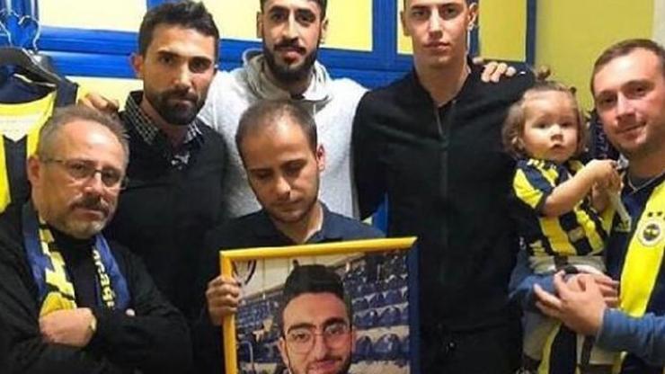 Fenerbahçeli futbolculardan Koray Şenerin ailesine ziyaret