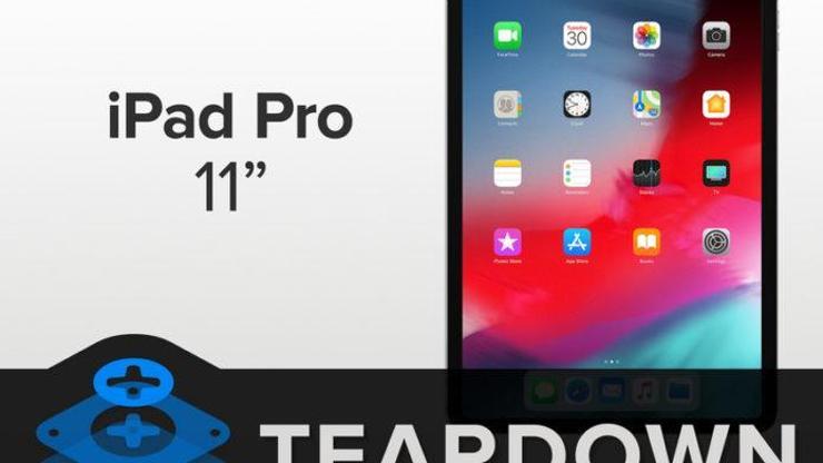Yeni iPad Pro parçalarına ayrıldı