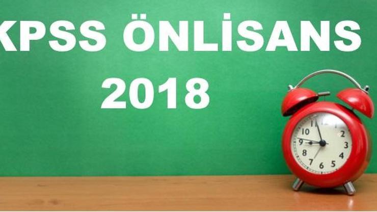 2018 KPSS önlisans sonuçları ne zaman açıklanacak ÖSYM tarih verdi