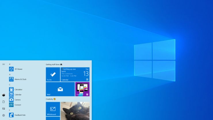 Windows 10 açık tema seçeneği sergilendi