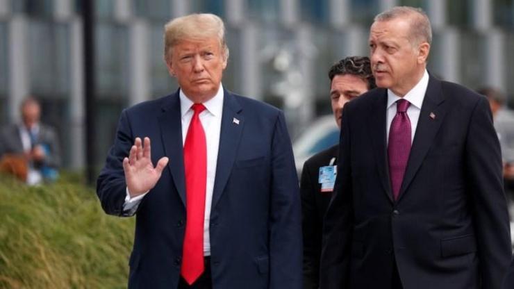 Son dakika... Cumhurbaşkanı Erdoğan, Trumpla görüştü