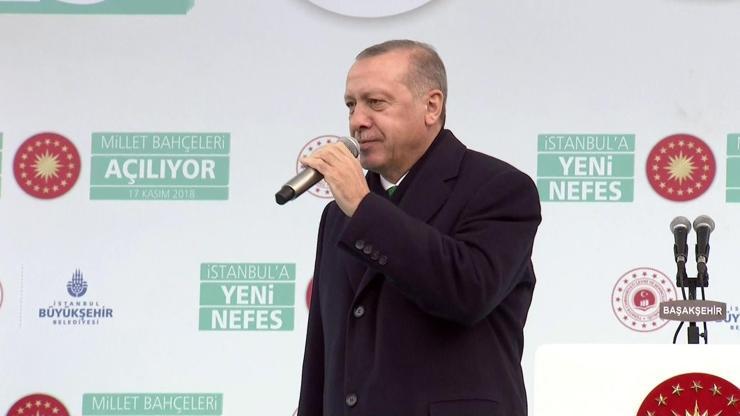 İstanbul 5 yeni millet bahçesine kavuştu Erdoğandan önemli mesajlar