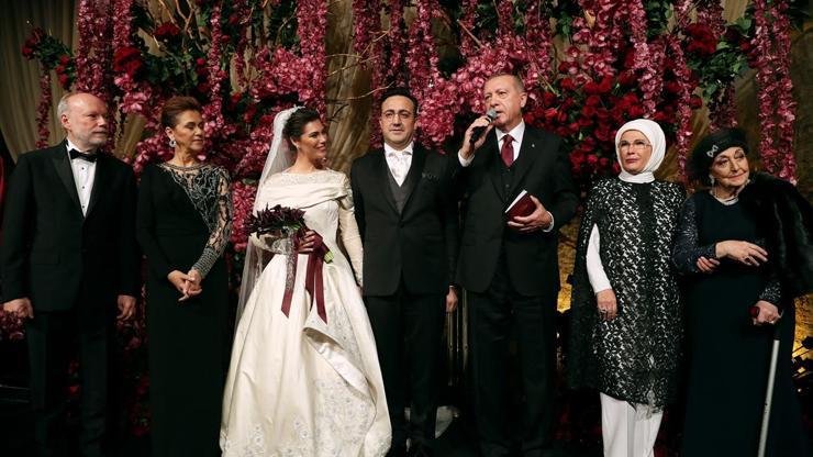 Aycı ile Saatman evlendi, Erdoğan nikah şahidi oldu