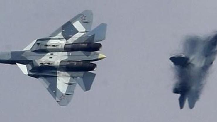 Rusya Suriyede Su-57 uçurdu
