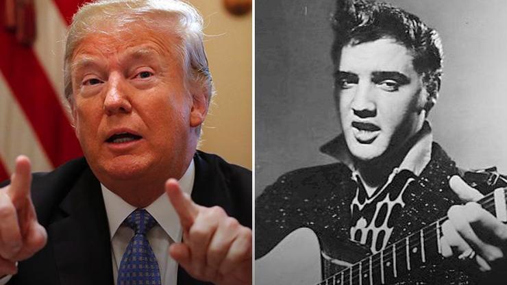 Trump: Gençliğimde beni Elvise benzetirlerdi