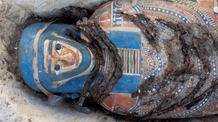 Mısırda 3 bin yıllık mumyalar bulundu