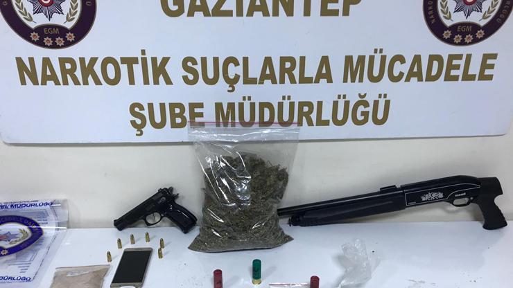 Gaziantepte uyuşturucu operasyonu: 7 gözaltı