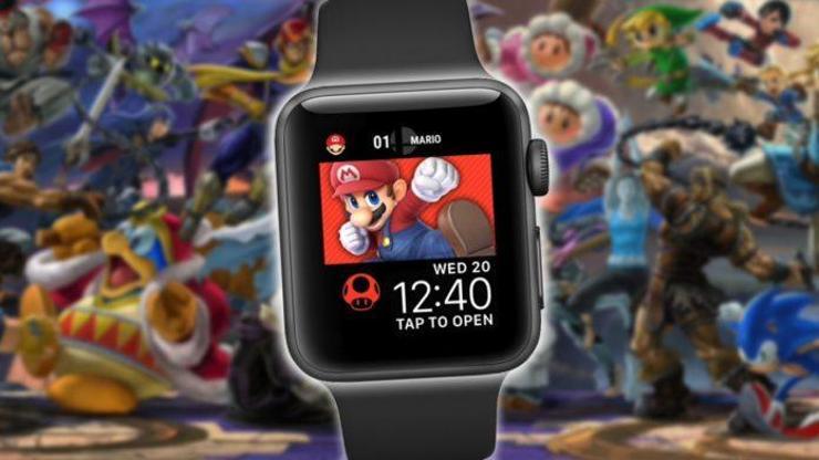 Apple Watch için Super Smash Bros. Ultimate temalı kadranlar