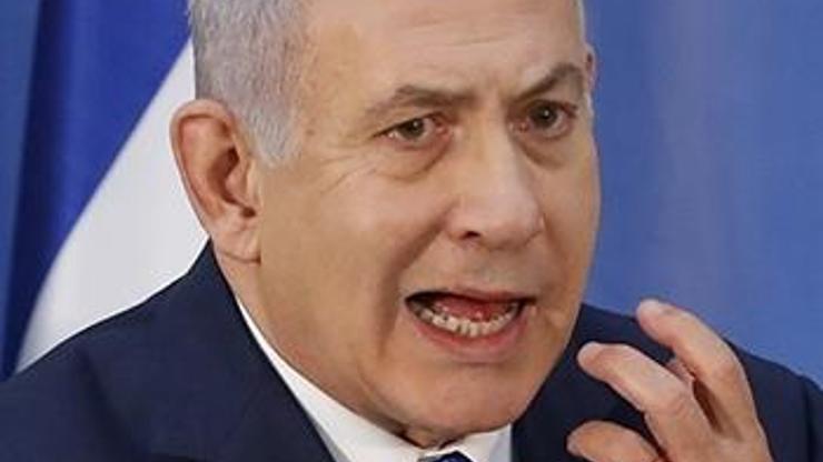 Skandal anlar! Netanyahu’dan BM'de Filistin'siz harita