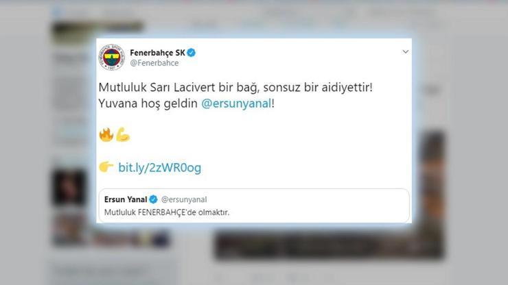 Fenerbahçede Ersun Yanal dönemi