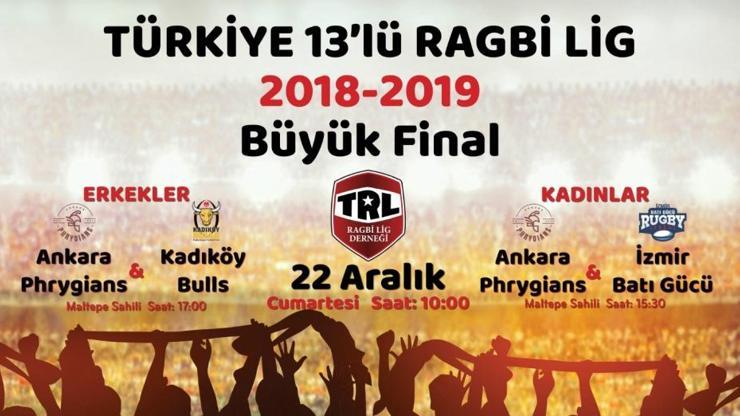 Türkiye Ragbi Liginin büyük finali İstanbulda yapılacak