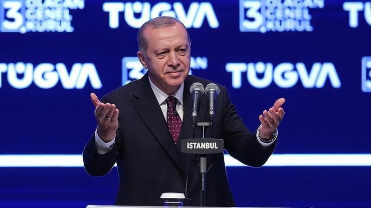 Cumhurbaşkanı Erdoğan: Türkiyenin 2053 ve 2071 vizyonlarını size emanet ediyorum