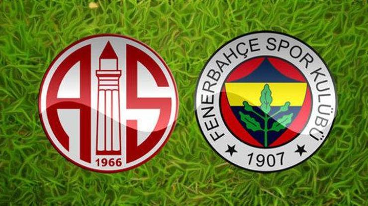 Antalyaspor - Fenerbahçe maçı muhtemel 11leri