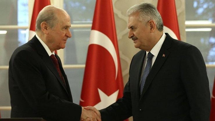 Bahçeli’den Yıldırım’a tebrik telefonu