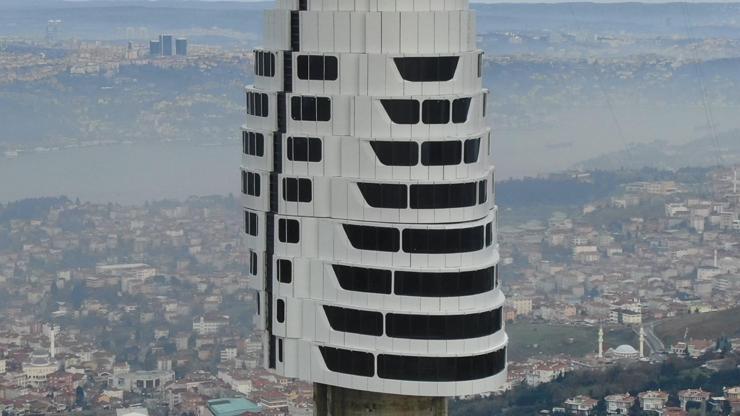 Çamlıca Kulesinde katlar ortaya çıkmaya başladı