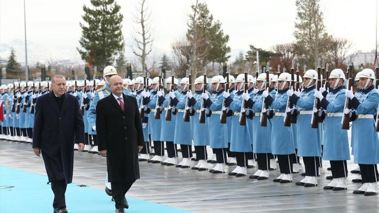 Irak Cumhurbaşkanı Salih Ankarada