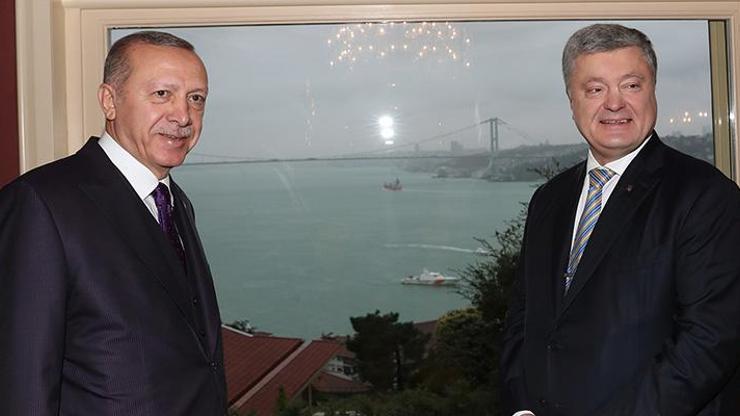 Son dakika: Erdoğan, Poroşenko ile görüştü