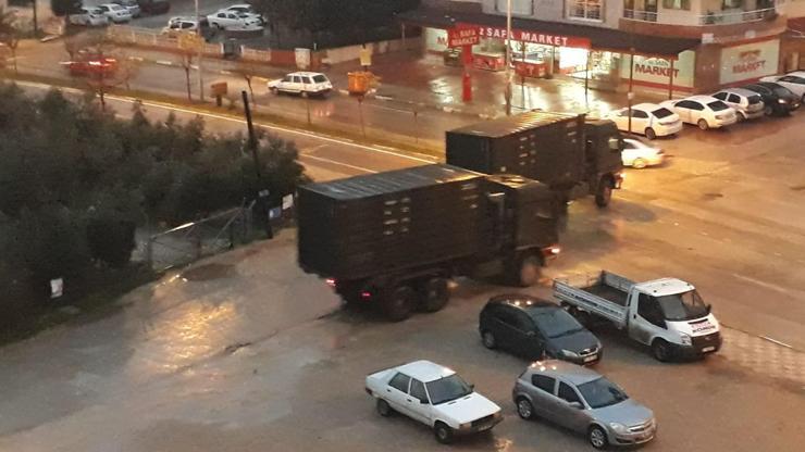 Hatay’dan Urfa sınırına mühimmat sevkiyatı