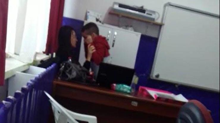 Otizmli öğrenciye öğretmen şiddeti kamerada