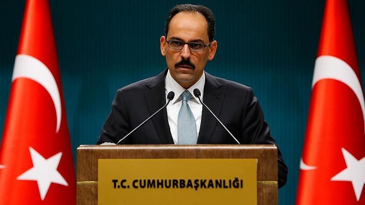 Cumhurbaşkanlığı Sözcüsü Kalından McGurka sert tepki