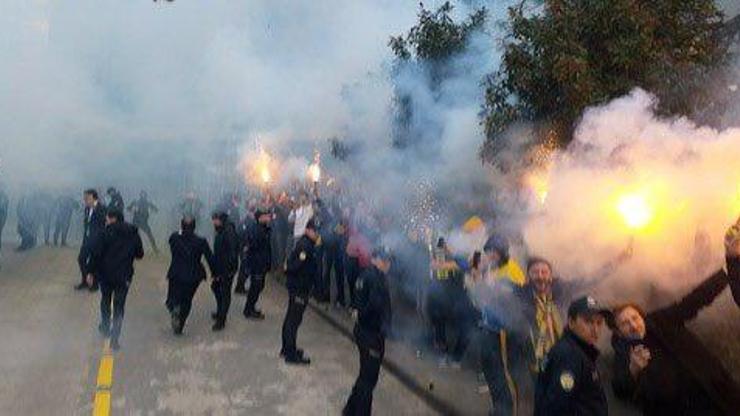 Fenerbahçe kafilesi Bursada