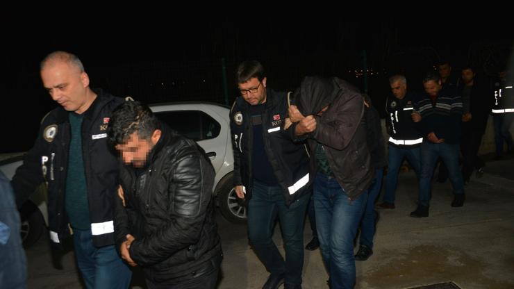 Adanada joker operasyonunda gözaltına alınan 29 şüpheli adliyede