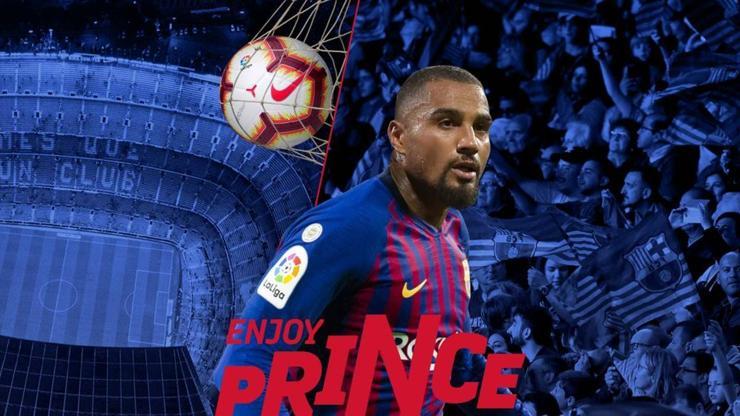 Barcelona Kevin-Prince Boatengi böyle duyurdu