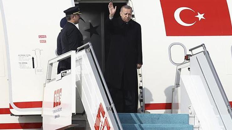 Cumhurbaşkanı Erdoğan Rusyaya gitti
