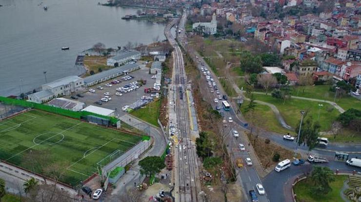 Eminönü Alibeyköy tramvay hattı bitmek üzere