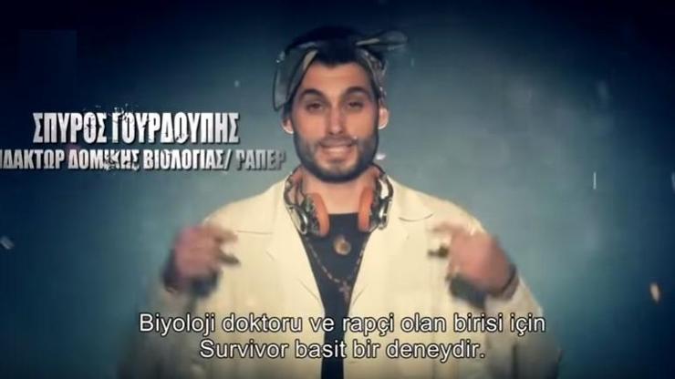 Survivor 2019 rapçi Yunan yarışmacı Spiros Gourdoupis kimdir, kaç yaşında
