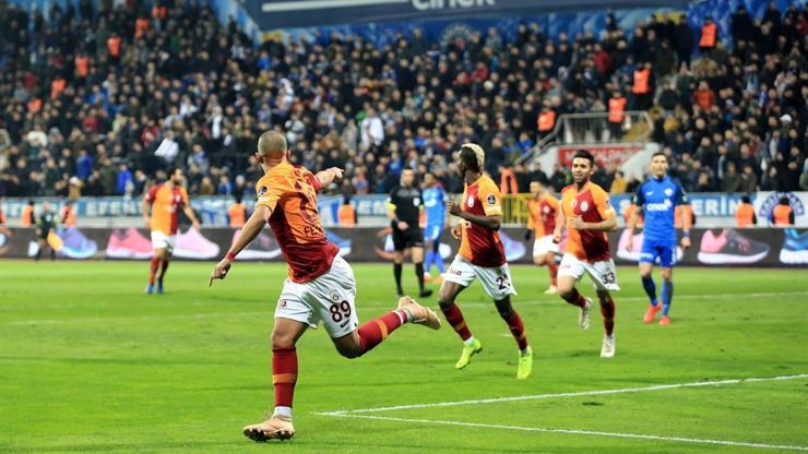 Feghouli coştu Galatasaray 4 attı