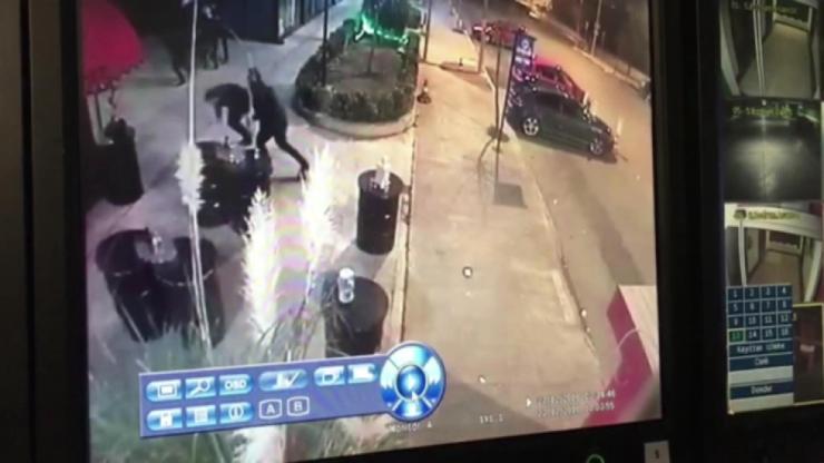 Gece kulübü saldırısı kamerada