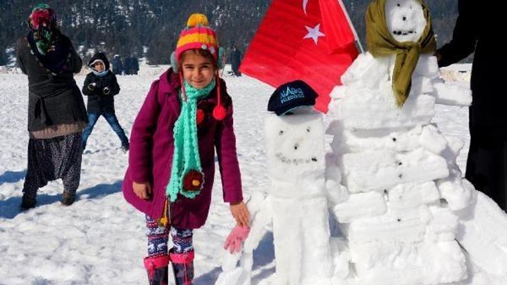 Aladağ’da kar festivali heyacanı