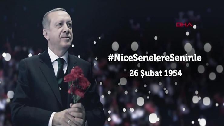 AK Parti İstanbuldan Cumhurbaşkanı Erdoğanın doğum gününe özel video