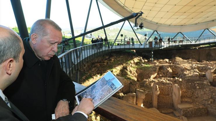 Cumhurbaşkanı Erdoğan Göbeklitepe ören yerinin açılışını yaptı