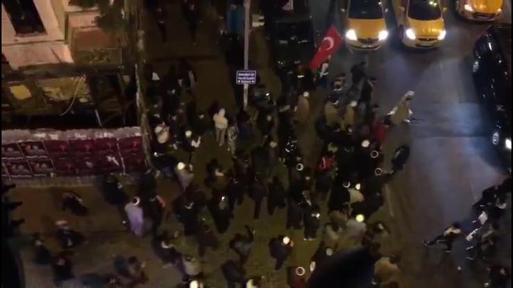 Taksimde yürüyüş yapan gruba polis müdahalesi
