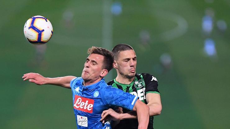 Merih Demirallı Sassuolo, Napoli karşısında 3 puanı son dakikalarda kaçırdı