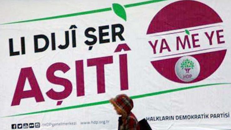 HDP’nin pankartı mahkeme kararıyla kaldırıldı