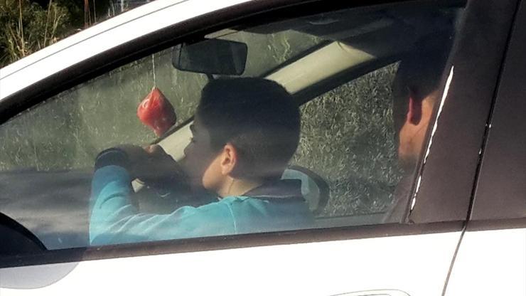 Muğlada tehlikeli yolculuk kameraya yansıdı