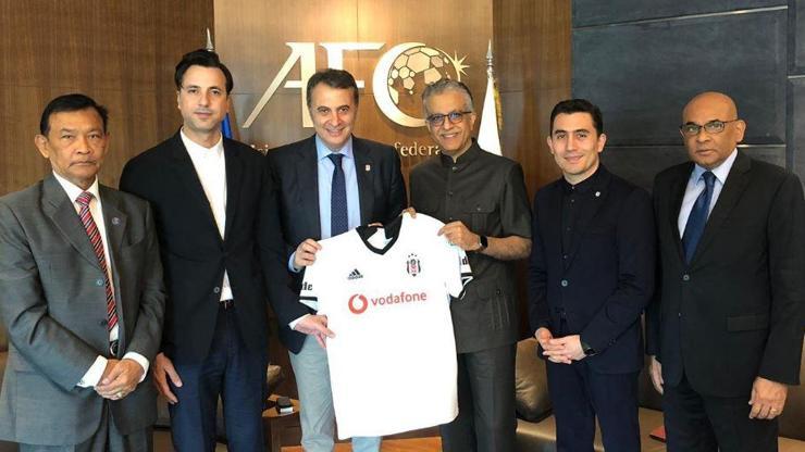 Fikret Orman, Asya Futbol Konfederasyonu Başkanını ziyaret etti