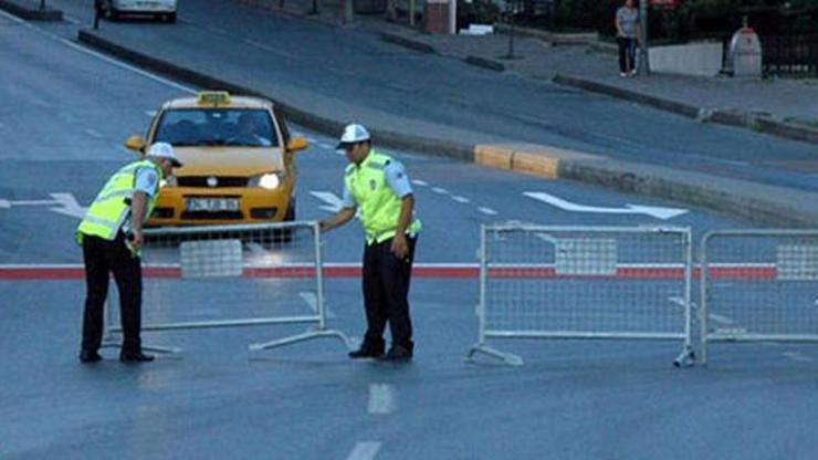 İstanbulda yarın bazı yollar trafiğe kapanacak