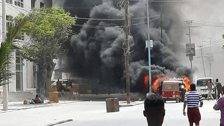 Son dakika: Mogadişu’da patlama