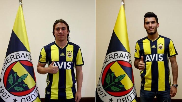 Fenerbahçe iki futbolcuya imza attırdı